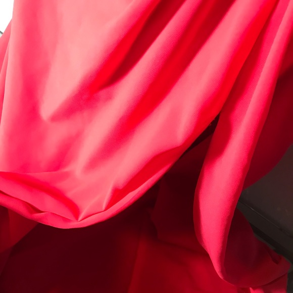 Mari Lee by Madeline Gardner Red Formal Dress Gown - Picture 4 of 12